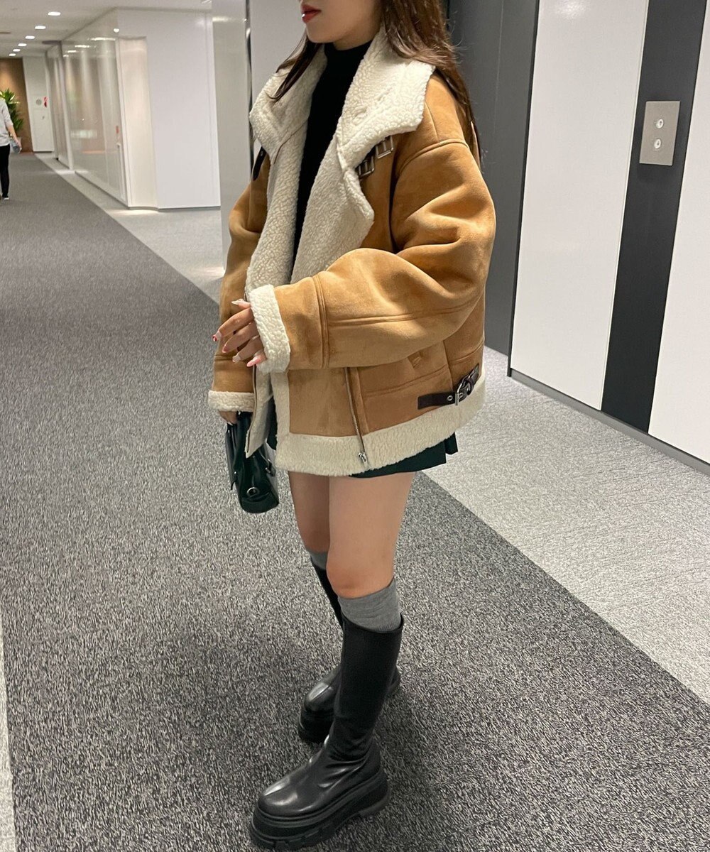 WEGO ボアフライトジャケット 