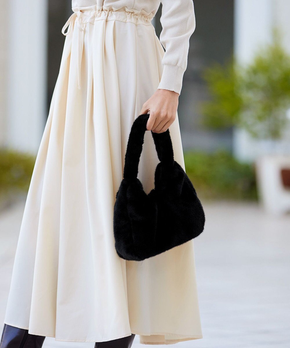 Tiaclasse 【安田美沙子さん着用】フェイクファーバック 