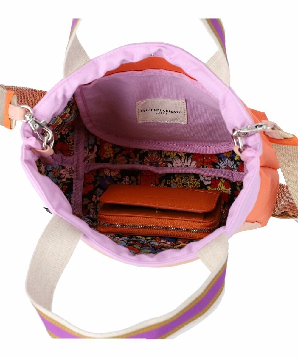 tsumori chisato CARRY キラミックスコンビ トートバッグ 2wayショルダー ネコ Sサイズ 