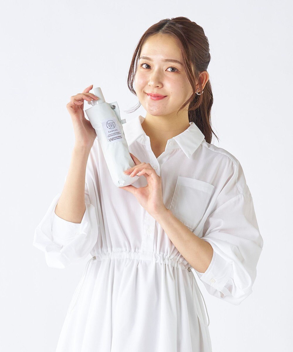 MOONBAT 【遮光100％/自動開閉】 晴雨兼用 折りたたみ傘 コンパクト kowaza コワザ 無地 