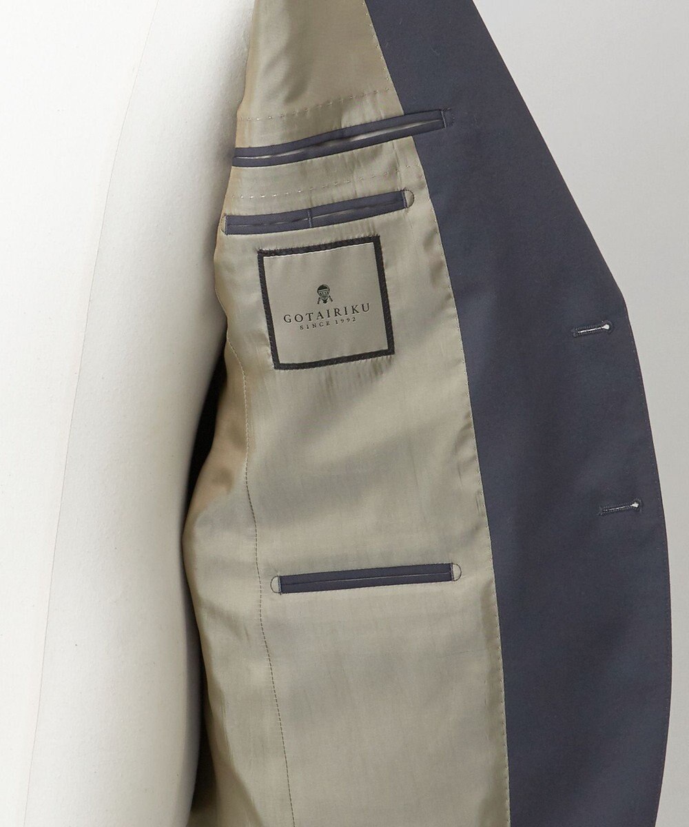 GOTAIRIKU 【御幸毛織】コンパクトヤーン Super120'sペーパープレス スーツ 