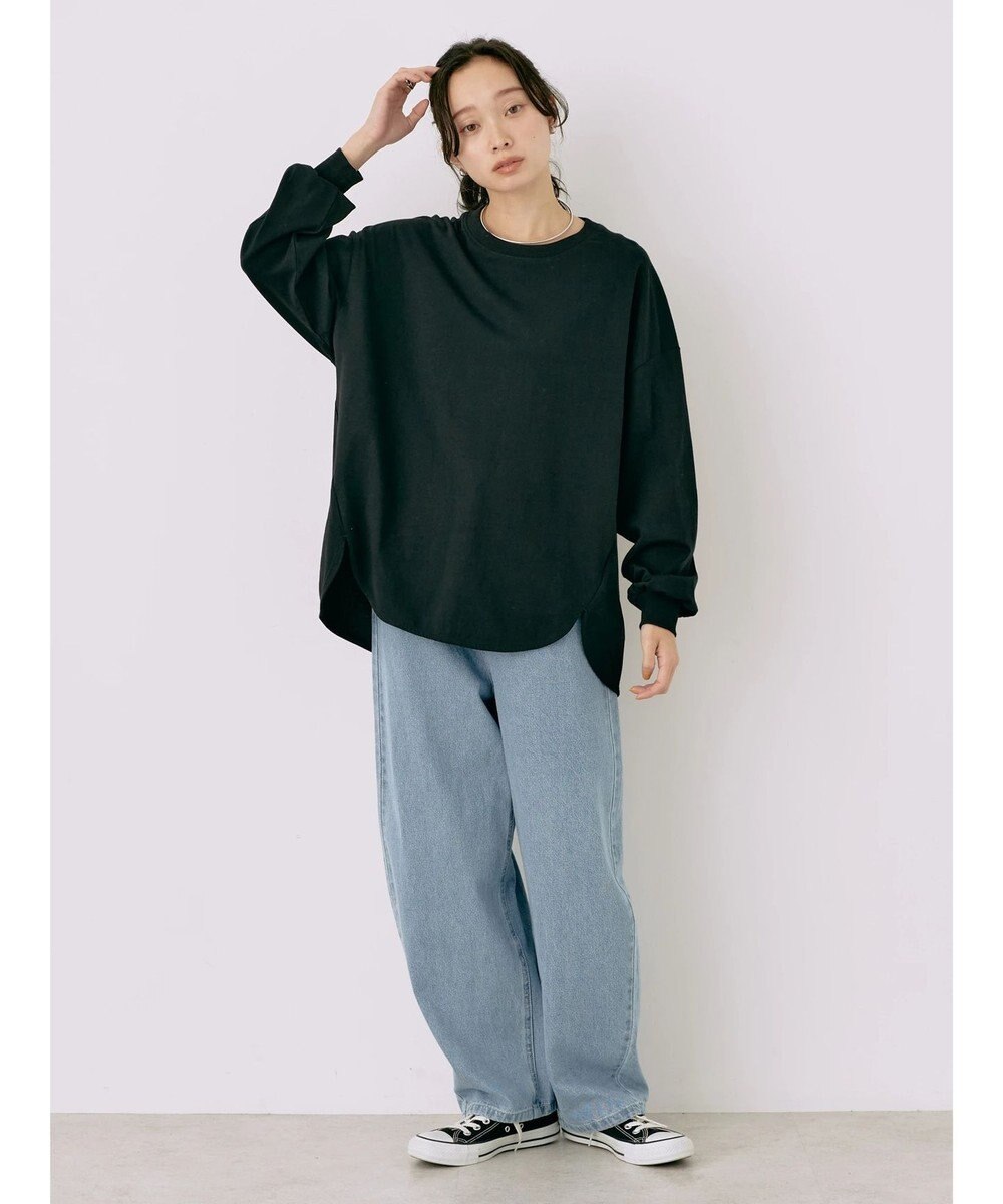 earth music&ecology バックスリットロンＴＥＥ 