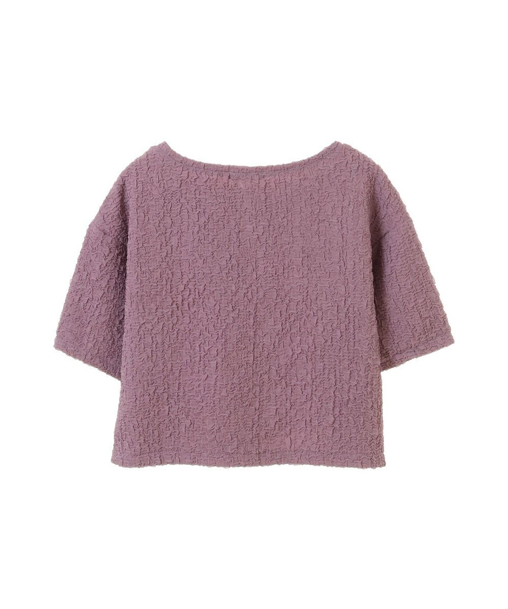 earth music&ecology ホイップ風ジャガードプルオーバー 