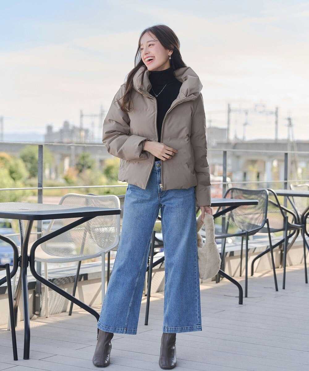 Tiaclasse 【安田美沙子さん着用】フェイクファーバック 