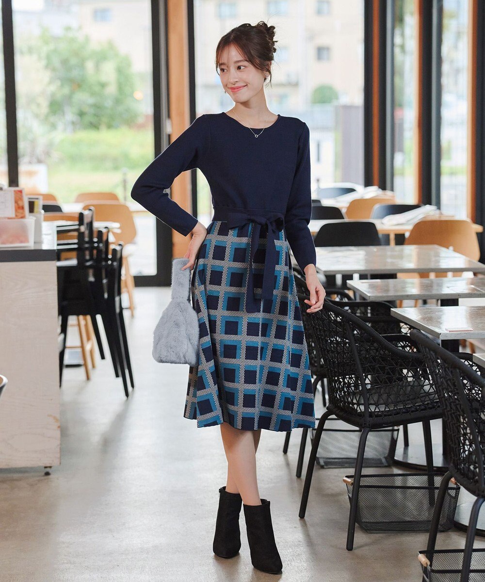 Tiaclasse 【安田美沙子さん着用】フェイクファーバック 