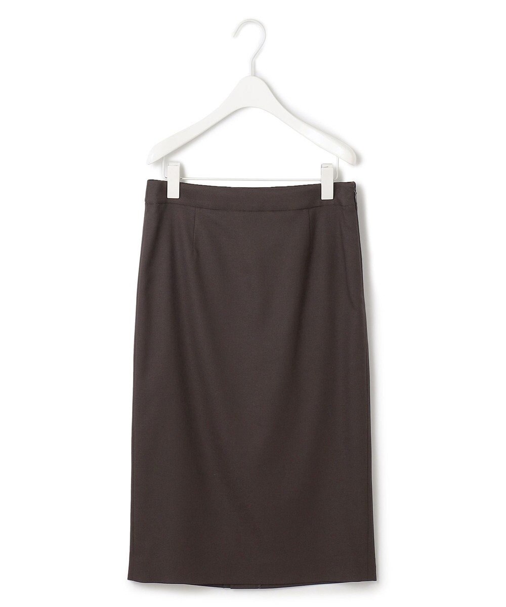 ICB L 【洗える】プロヴィスウールツイル  タイトスカート 