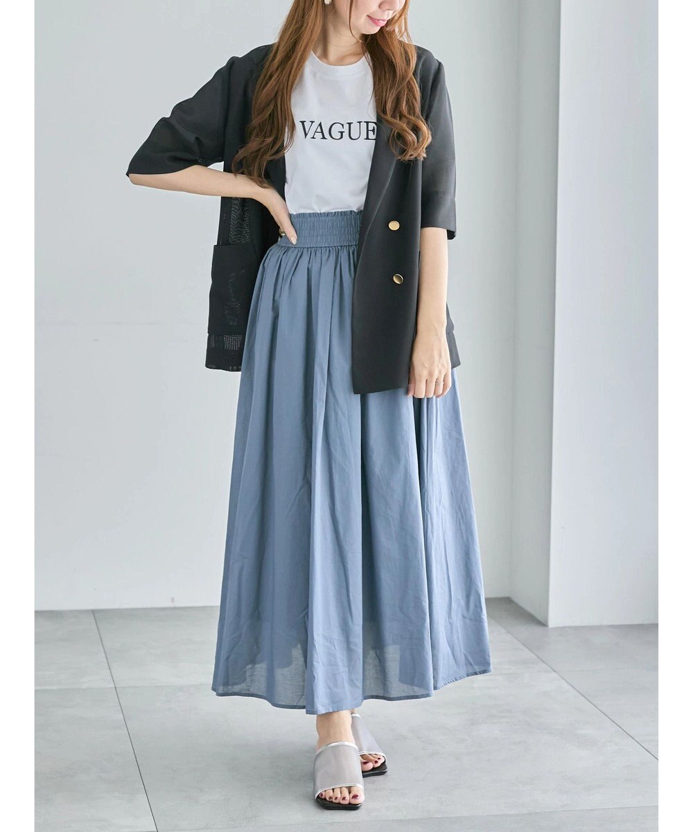 Te chichi パール&刺繍ロゴスタンダードTシャツ 