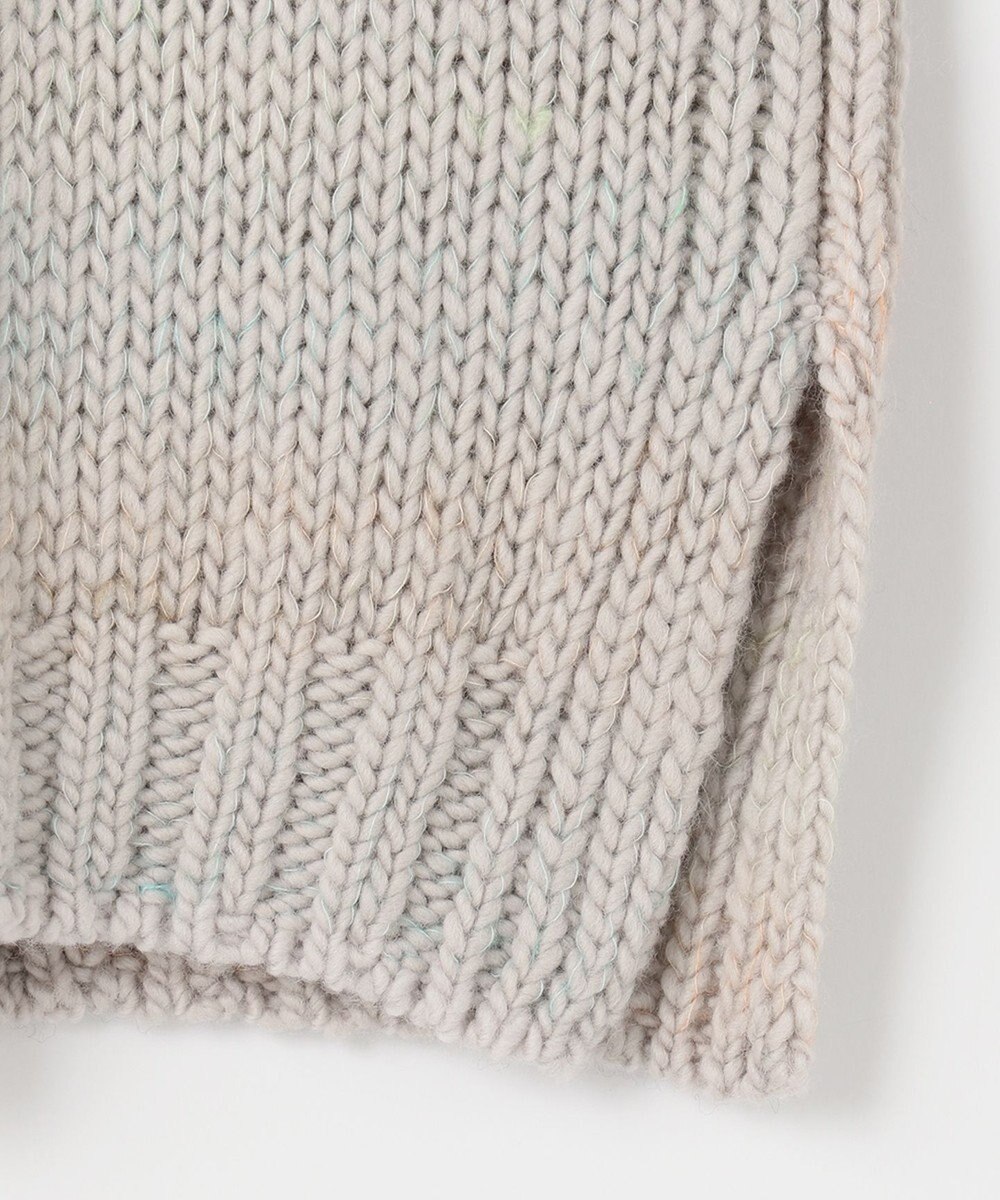 自由区 【Sサイズ有】ボタニカルダイ Vネックカーディガン 