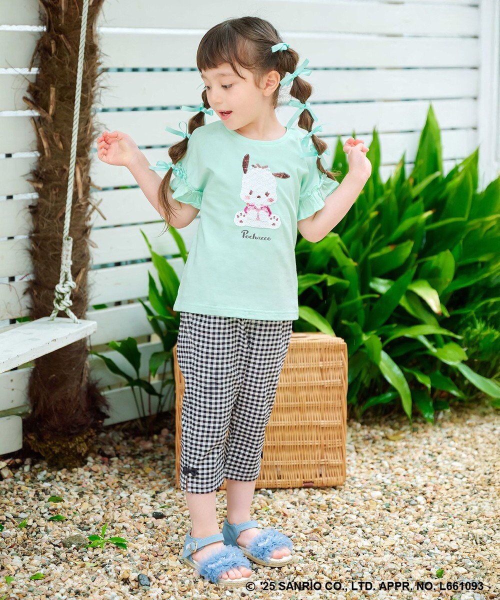 ANY KIDS 【any FAM ×サンリオキャラクターズ】ミラクルスパンコール Tシャツ 