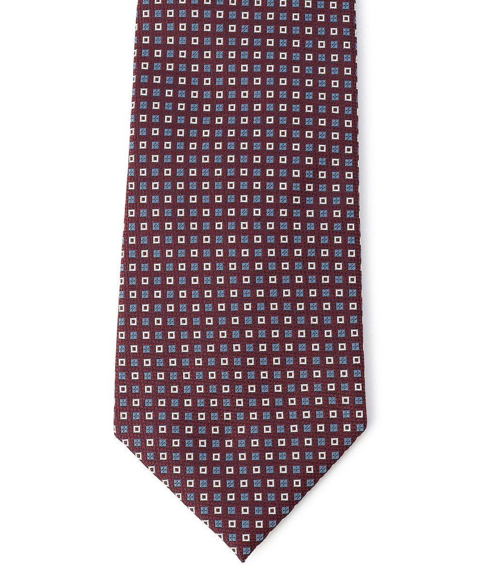 J.PRESS MEN 【GEOMETRIC JACQUARD COLLECTION】ジオメトリックジャガード ネクタイ 