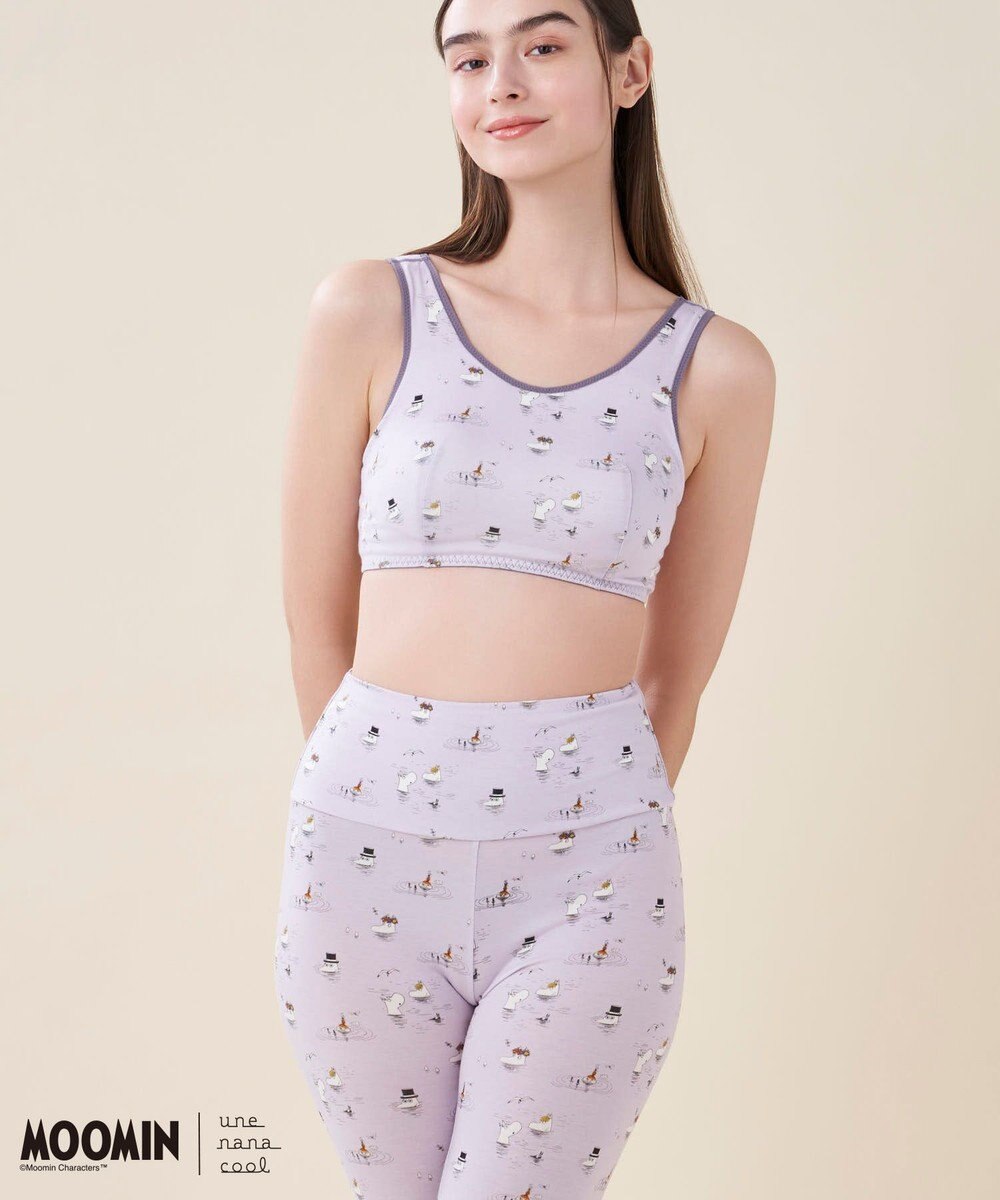 une nana cool 【ムーミン】MOOMIN × une nana ccol　ハラマキ付きレギンス 
