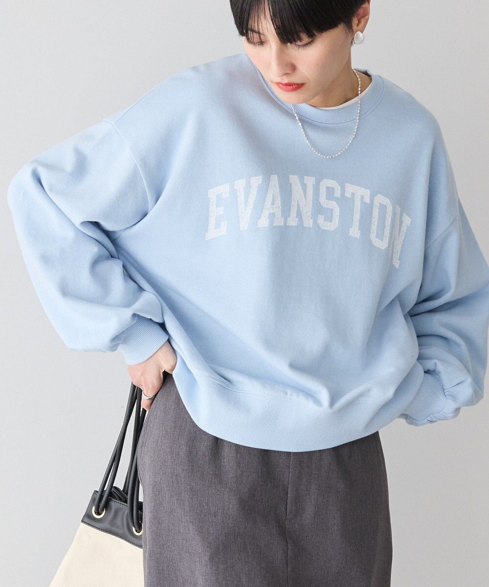 AMERICAN HOLIC ＥＶＡＮＳＴＯＮ　ミニ裏毛プルオーバー 