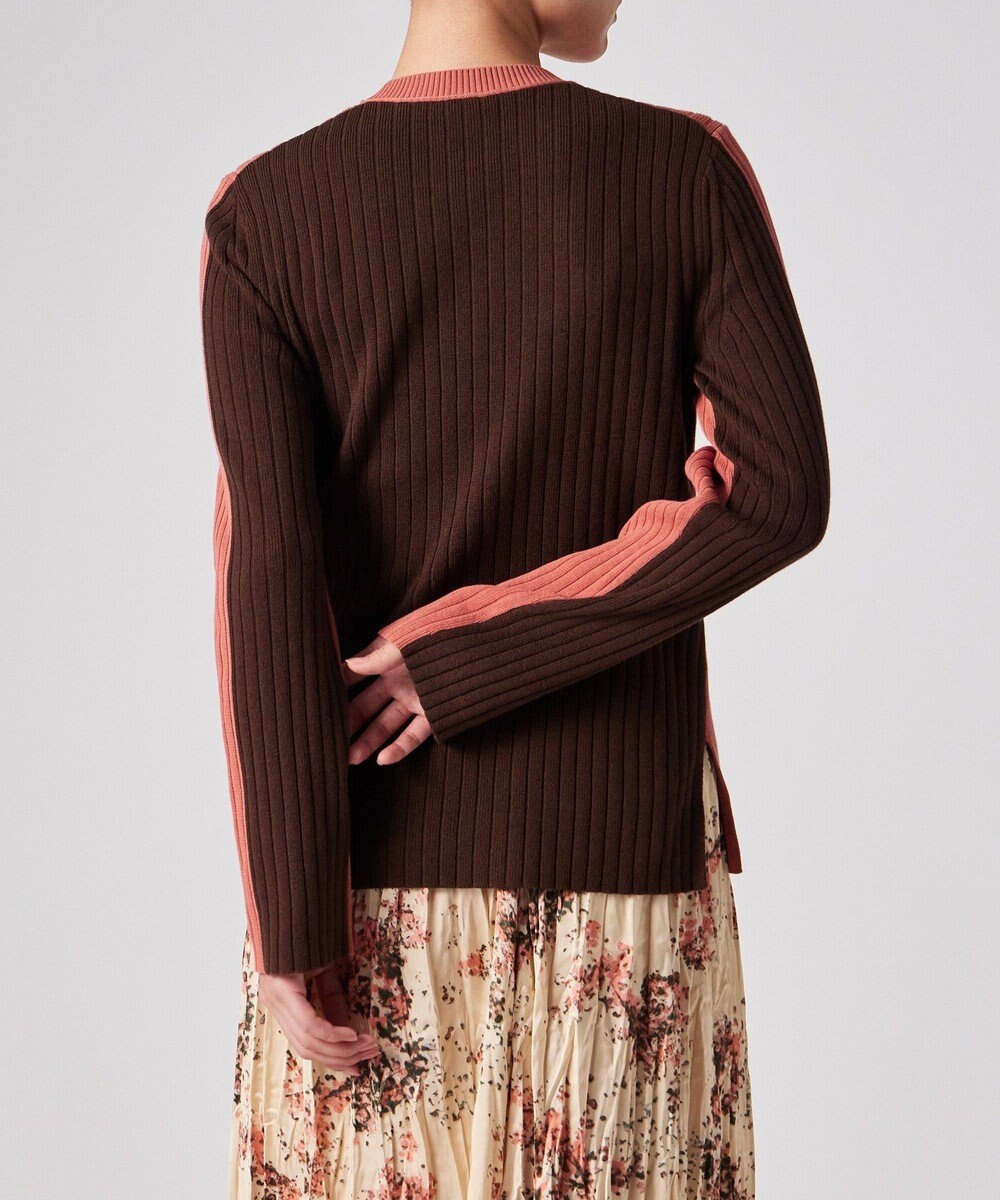 Paul Smith バイカラー スリット ニット 