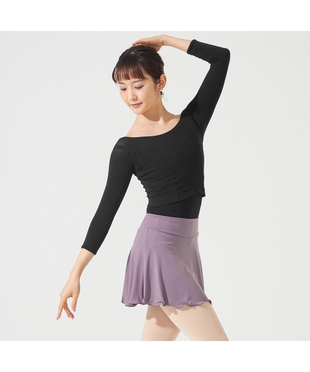 Chacott ショートスパッツ付スカート 