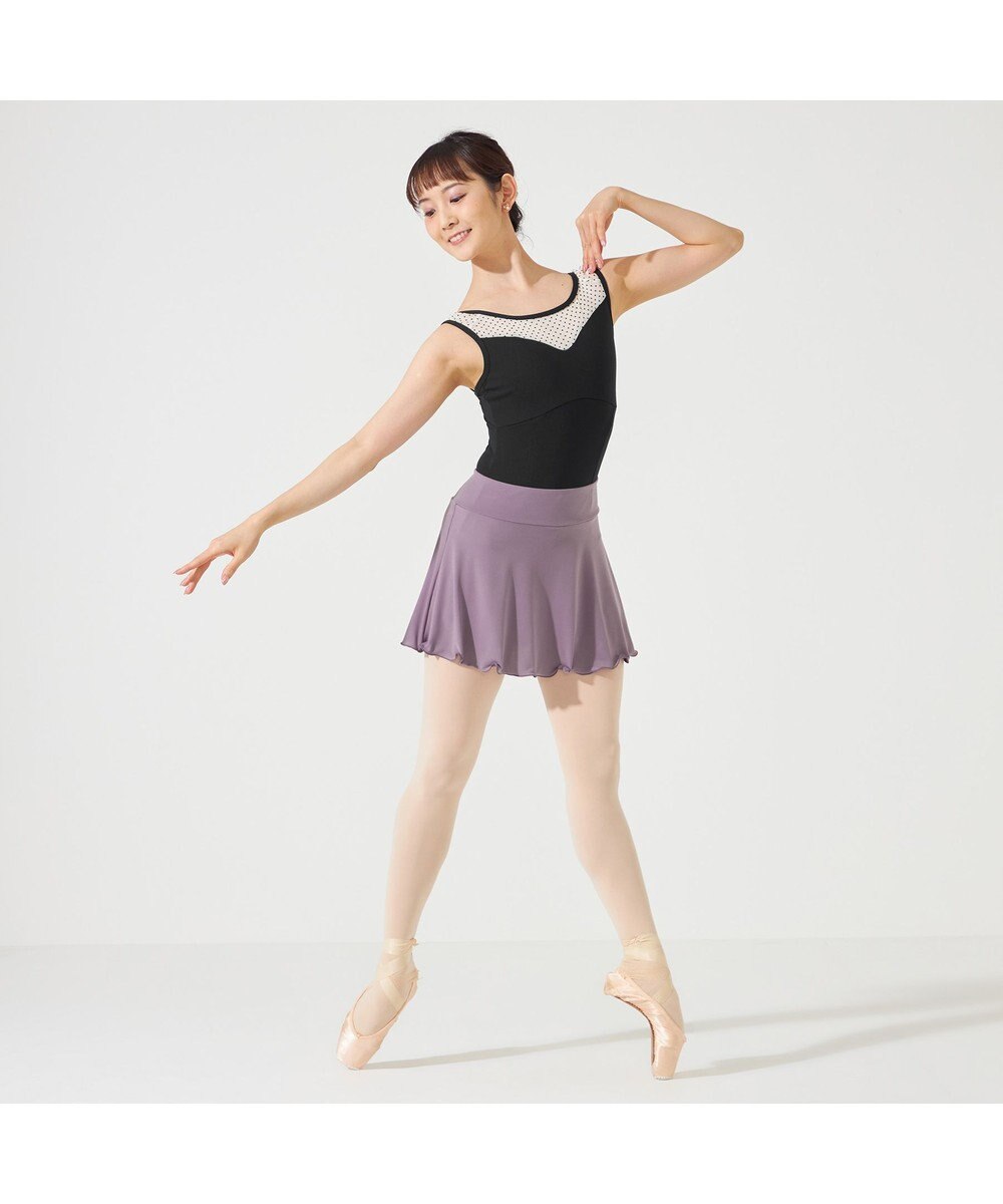 Chacott ショートスパッツ付スカート 