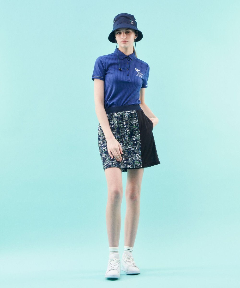 23区GOLF 【WOMEN】【撥水】パリマップ総柄スカート 
