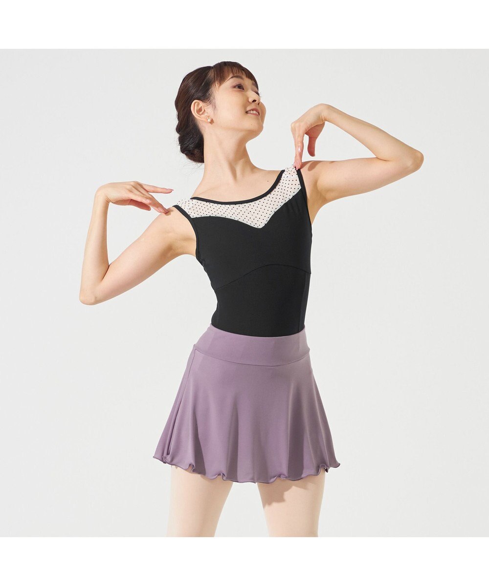 Chacott ショートスパッツ付スカート 