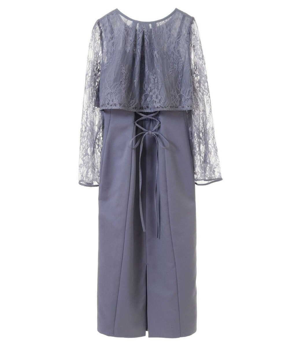 earth music&ecology ＳＥＴ２点　レースブラウス付きナローワンピース 