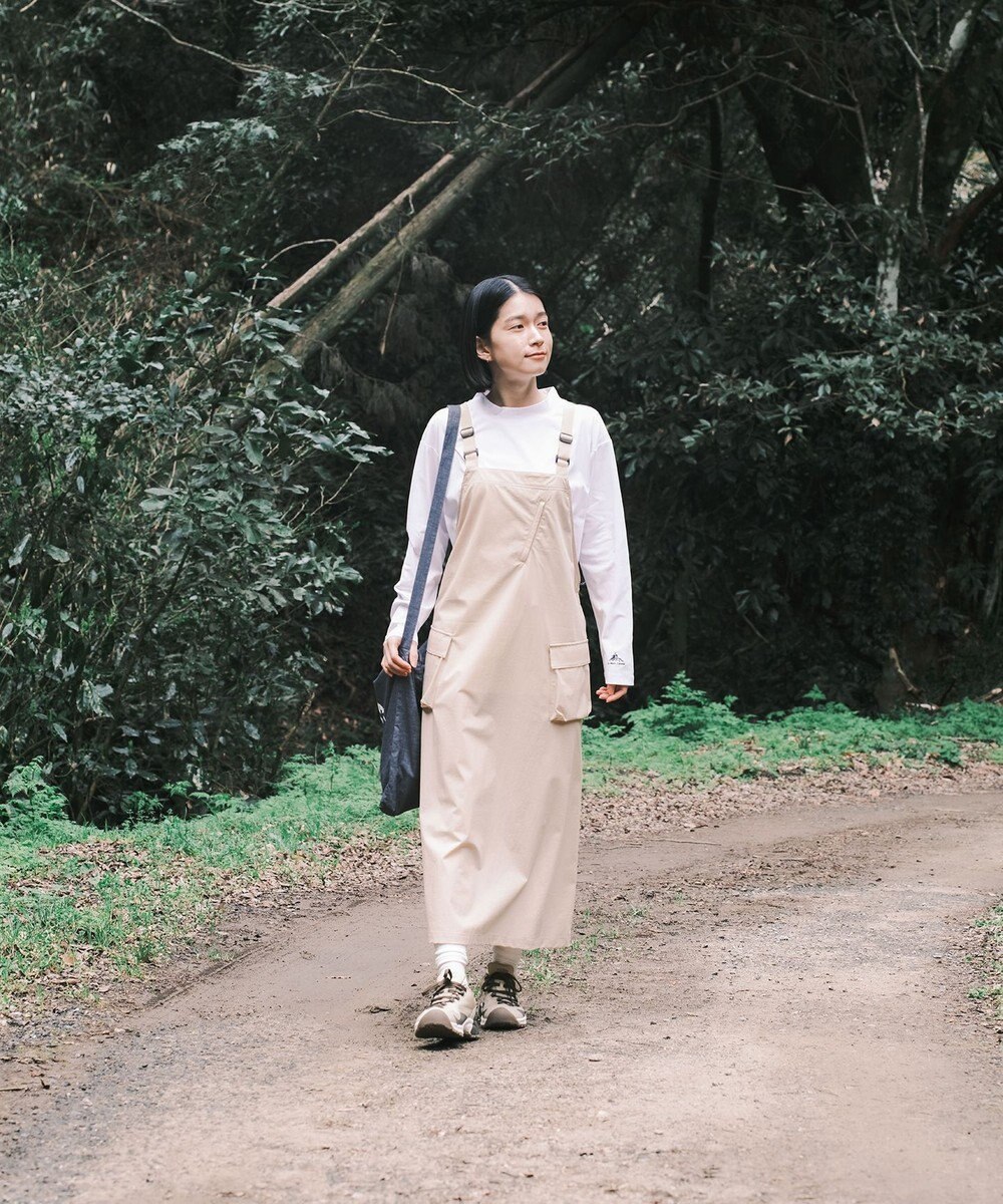 SHARE PARK LADIES 【撥水・UVカット・ストレッチ・軽量 】ナイロンジャンパースカート（S・Mサイズ） 