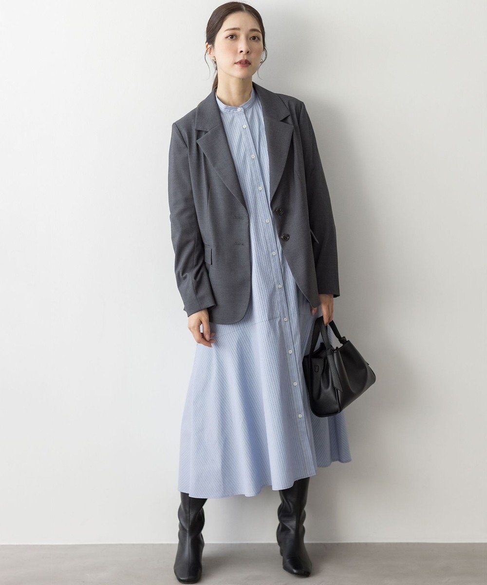 組曲 【加藤ローサさん着用】ハンサムツイル ジャケット 