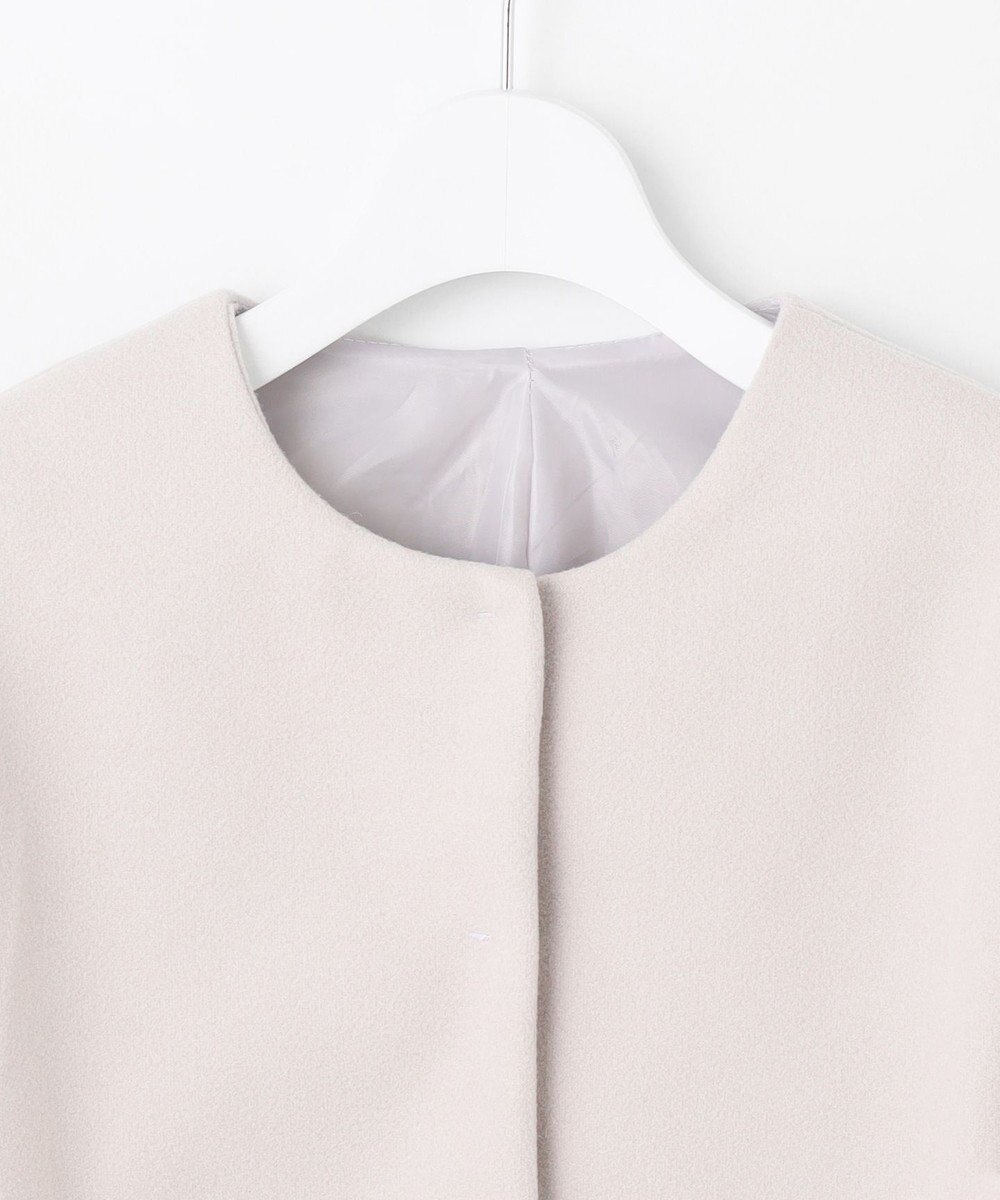 Feroux ペプラムファー ジャケット 