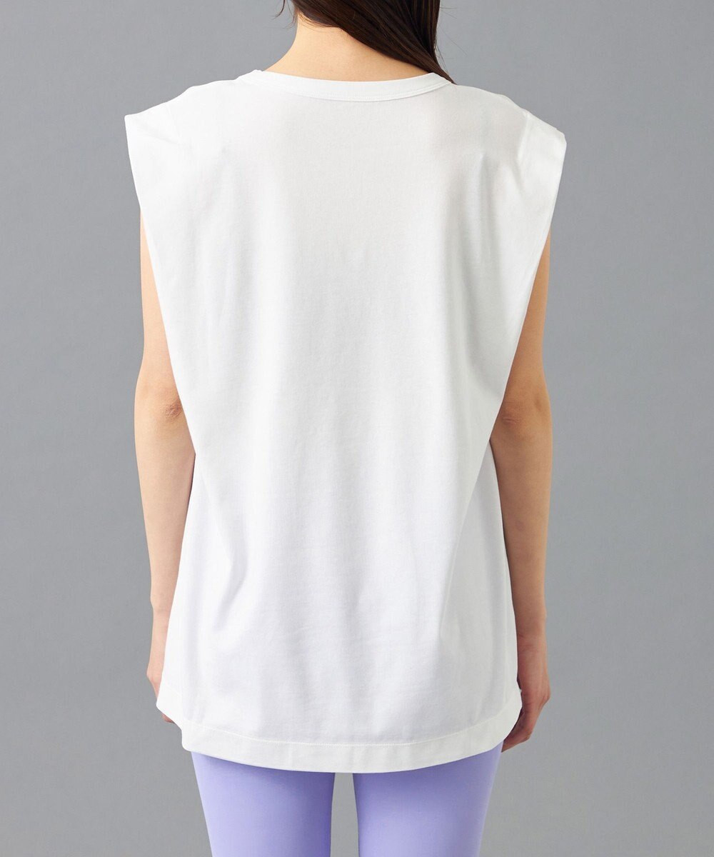 Chacott HandsomeCotton ノースリーブTシャツ 