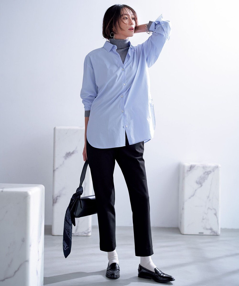 UNFILO 【抗菌防臭】イージーケア オーバー シャツ 