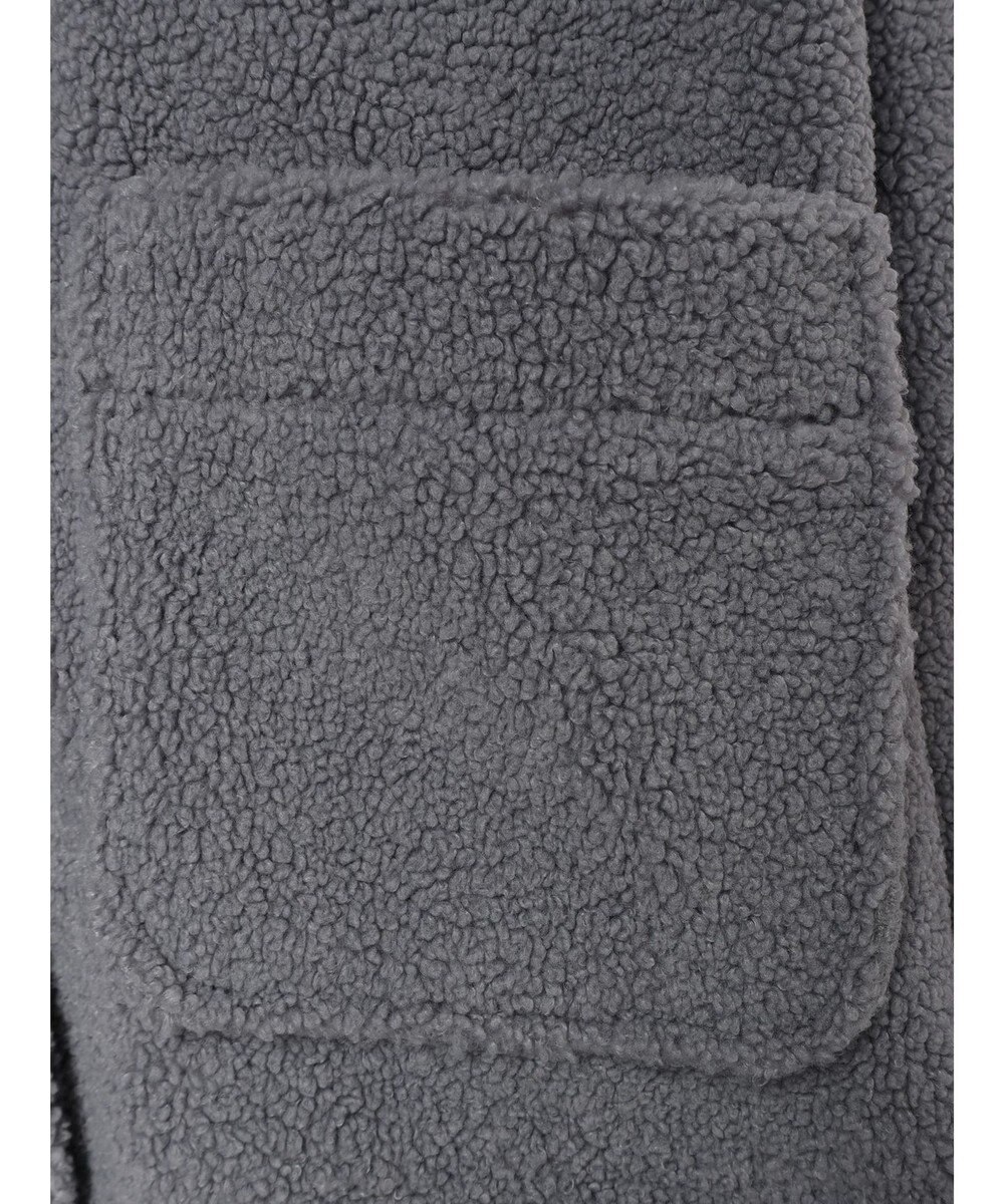 Green Parks 衿付きボアブルゾン 