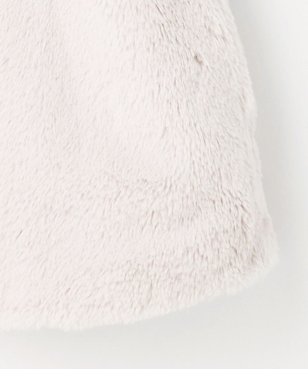 Feroux ペプラムファー ジャケット 