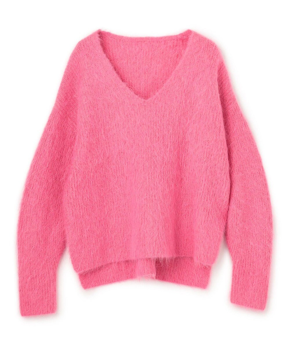 uncrave アルパカニット Vネックトップス 