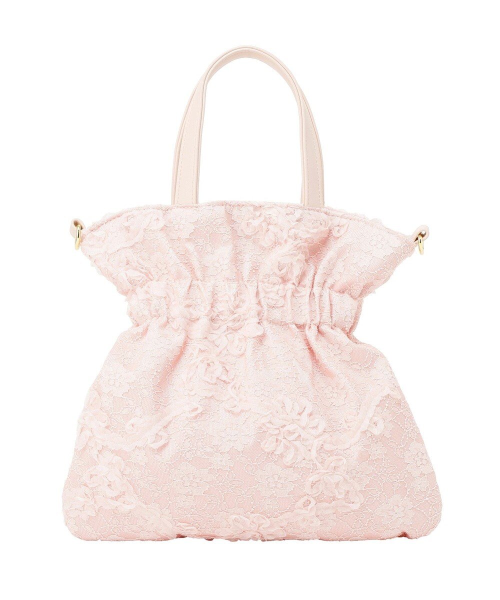 Maison de FLEUR 桜リボン2Wayトートバッグ 