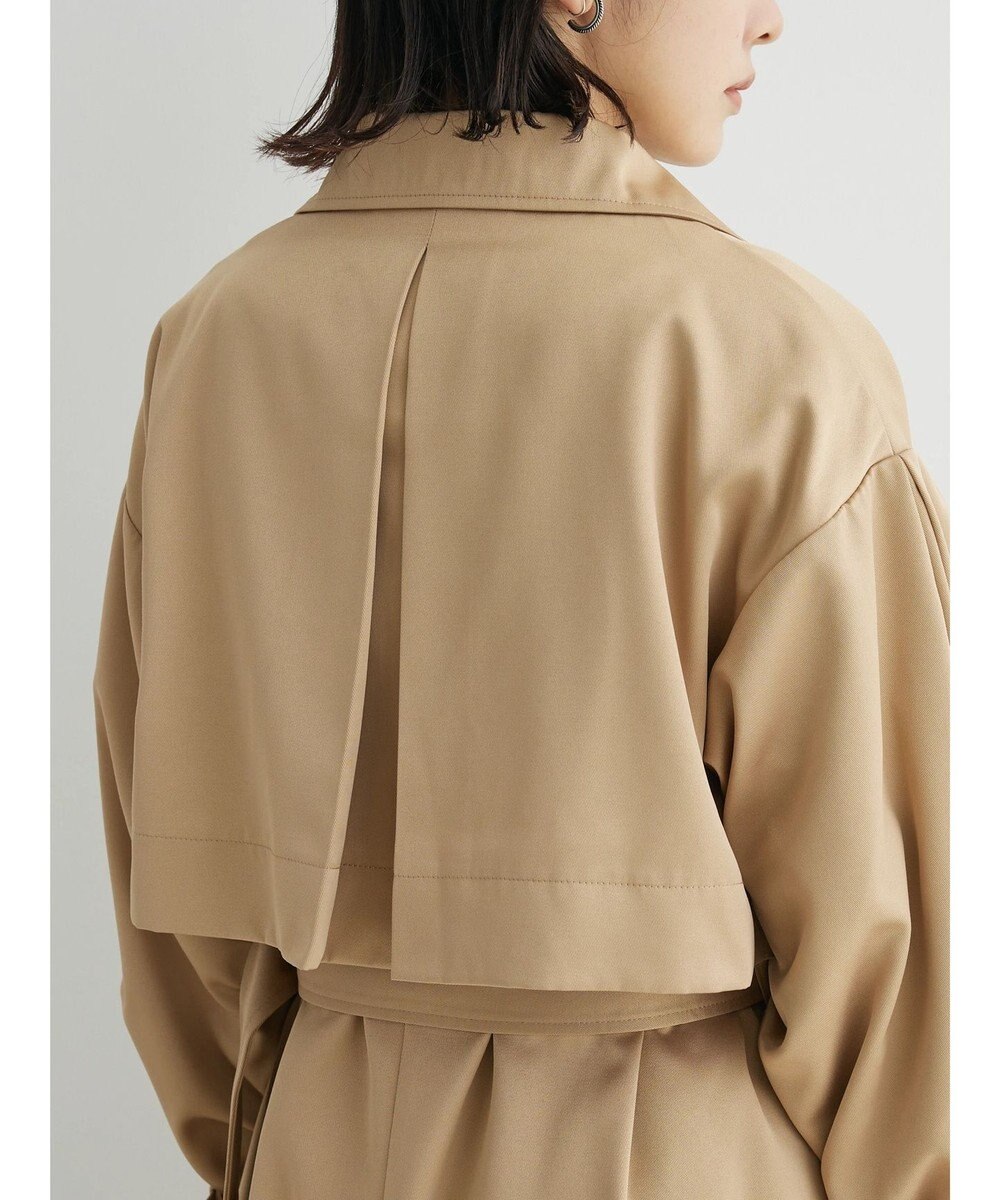 Green Parks ・Ｐｅｔｉｔ　Ｆｌｅｕｒボリュームスリーブトレンチコート 