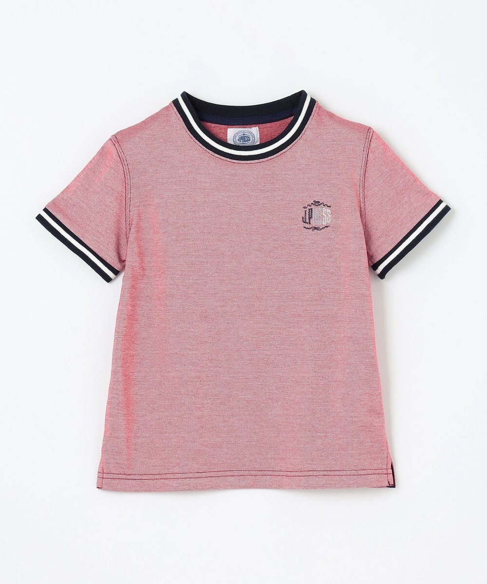 J.PRESS KIDS 【110-130cm】COOLMAX コンビボーダー リブＴシャツ 