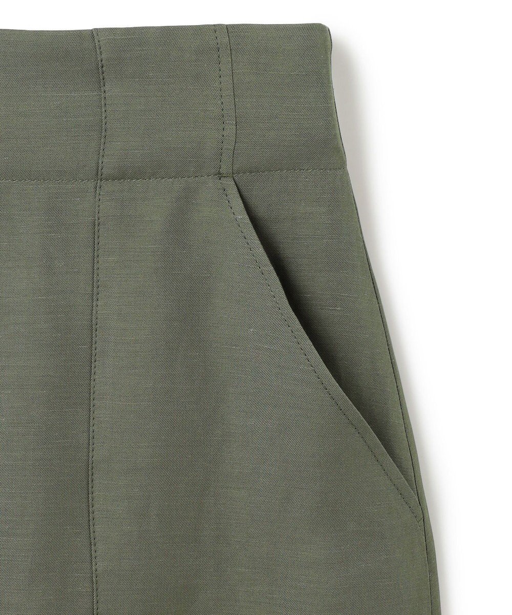 BEIGE， 【洗える】BERNARD / リネンアウトポケットハイウエストスカート 