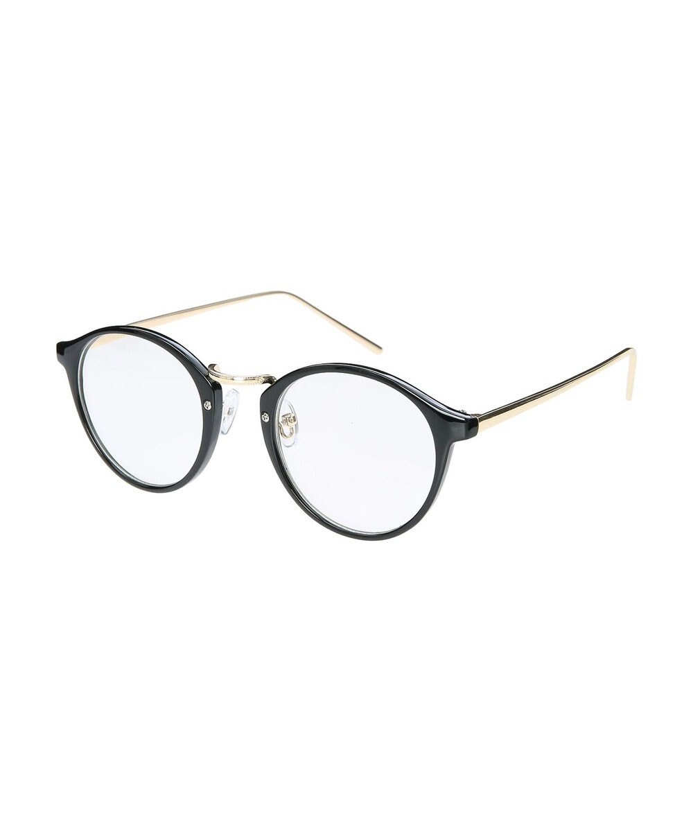 AMERICAN HOLIC ボストンフレームメタルテンプルサングラス 