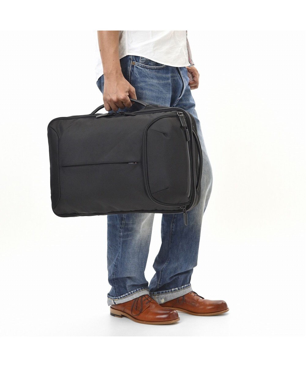ACE BAGS & LUGGAGE ace. デュアルポーズ A4ファイル 15.6インチPC収納 エキスパンド ビジネスリュック 35113 