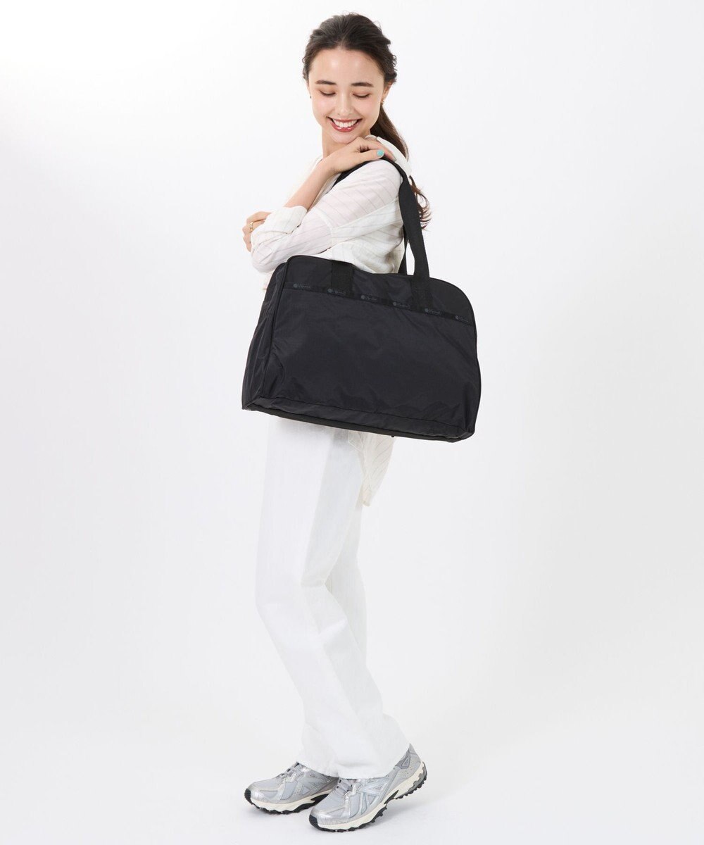 LeSportsac SMALL CARRYALL DUFFLE/リサイクルドブラックJP 