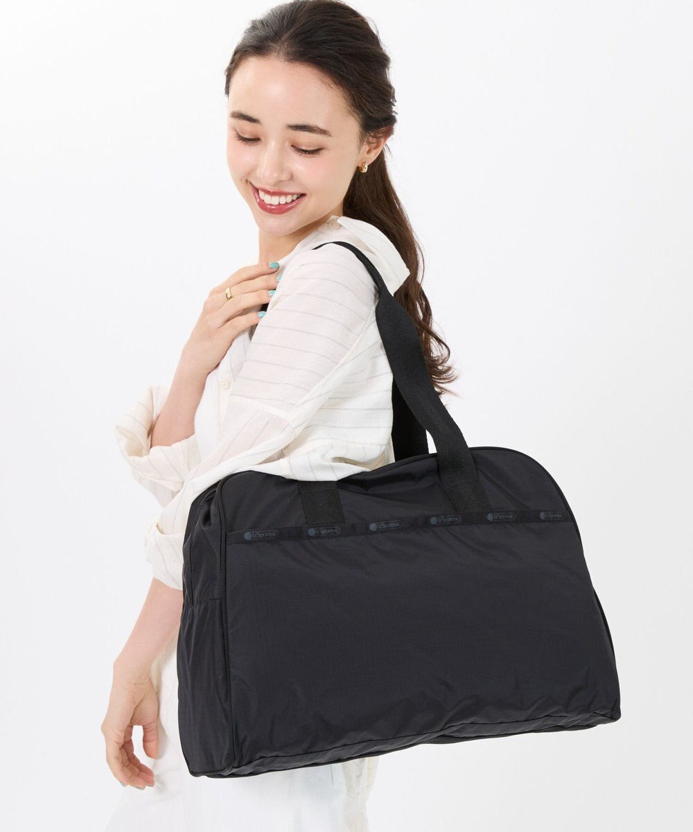 LeSportsac SMALL CARRYALL DUFFLE/リサイクルドブラックJP 