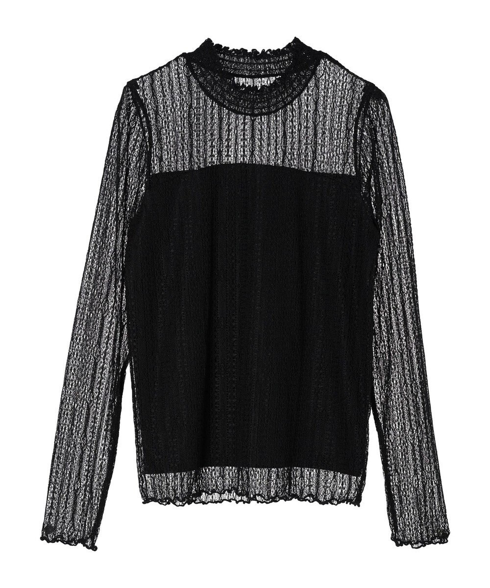 earth music&ecology レースドッキングプルオーバー 