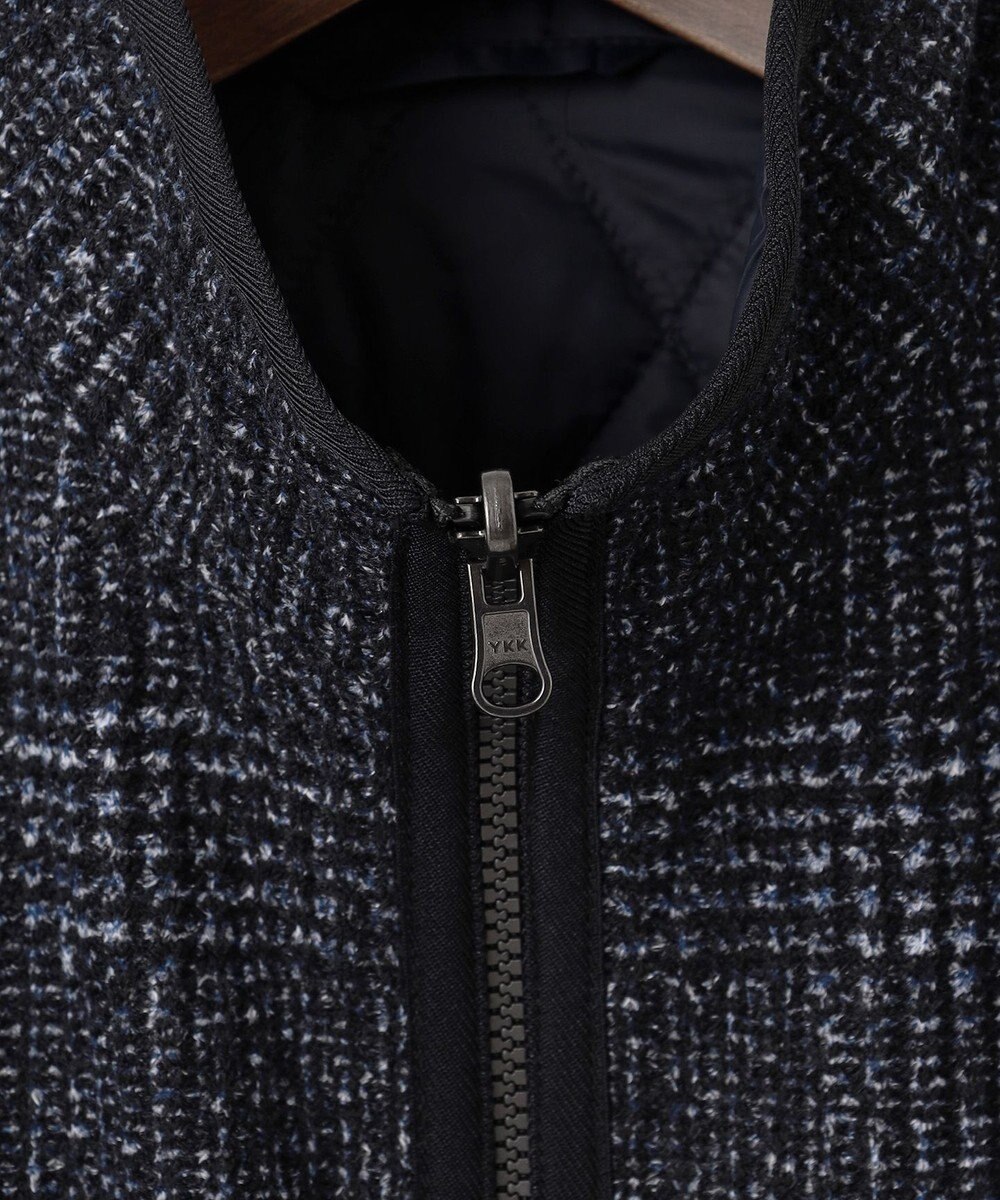 JOSEPH ABBOUD 【キング・洗える/リバーシブル/まるでニット】ツィーディーフリース ジャケット 