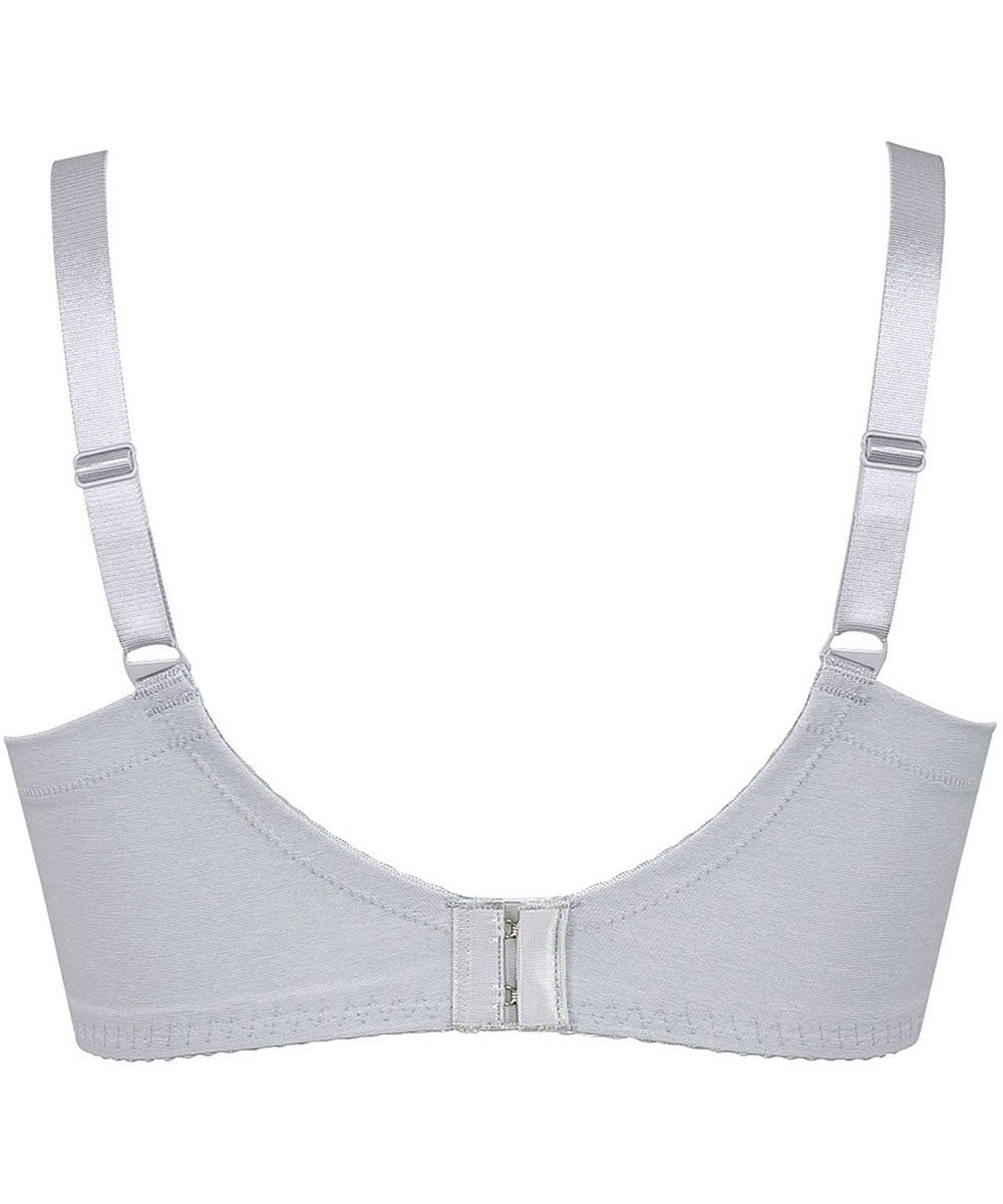 Wing フルカップブラ　背中の段差すっきり　カップ肌側は綿混素材　バストをしっかり包み込む　ウイング／ワコール　KB2114 