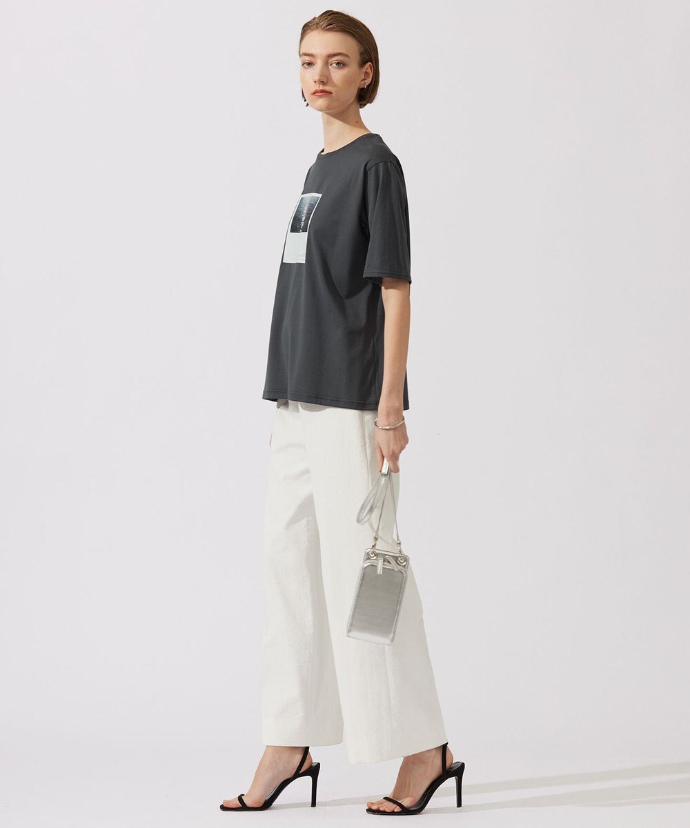 ICB 【接触冷感・UVケア・洗える】ロゴＴＥＥ カットソー 