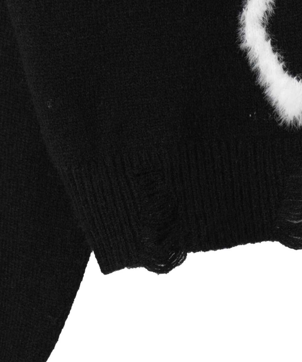 WEGO バタフライWジップシャギーパーカー 