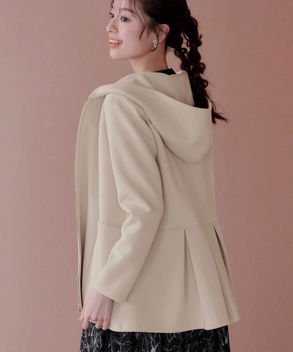 Tiaclasse ソフトダンボールバックフレアフーディー 