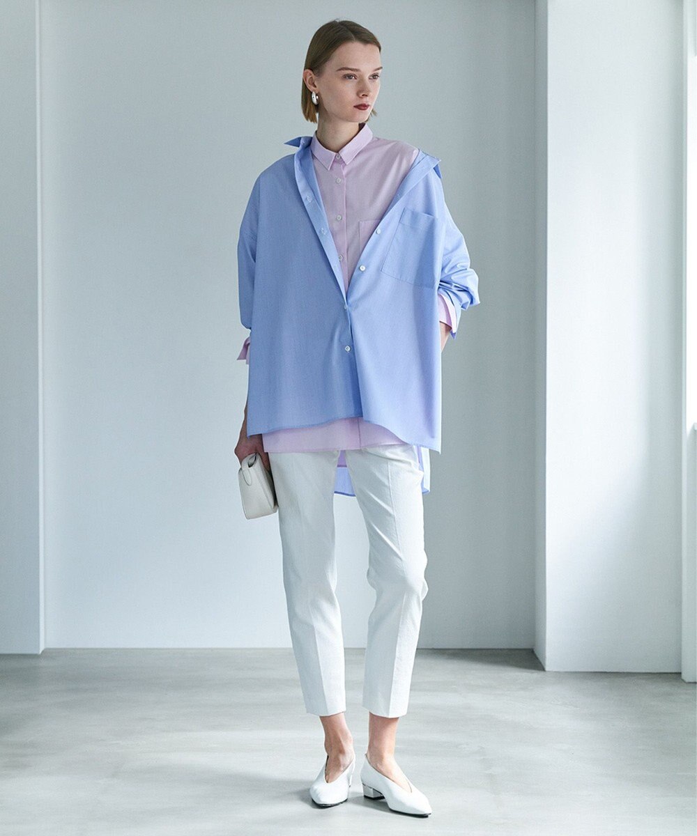 ICB クリーンブロード オーバーシャツ 