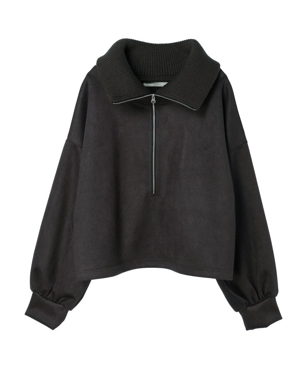 Green Parks ・ＥＬＥＮＣＡＲＥ　ＤＵＥ　スエードポンチハーフＺＩＰ 