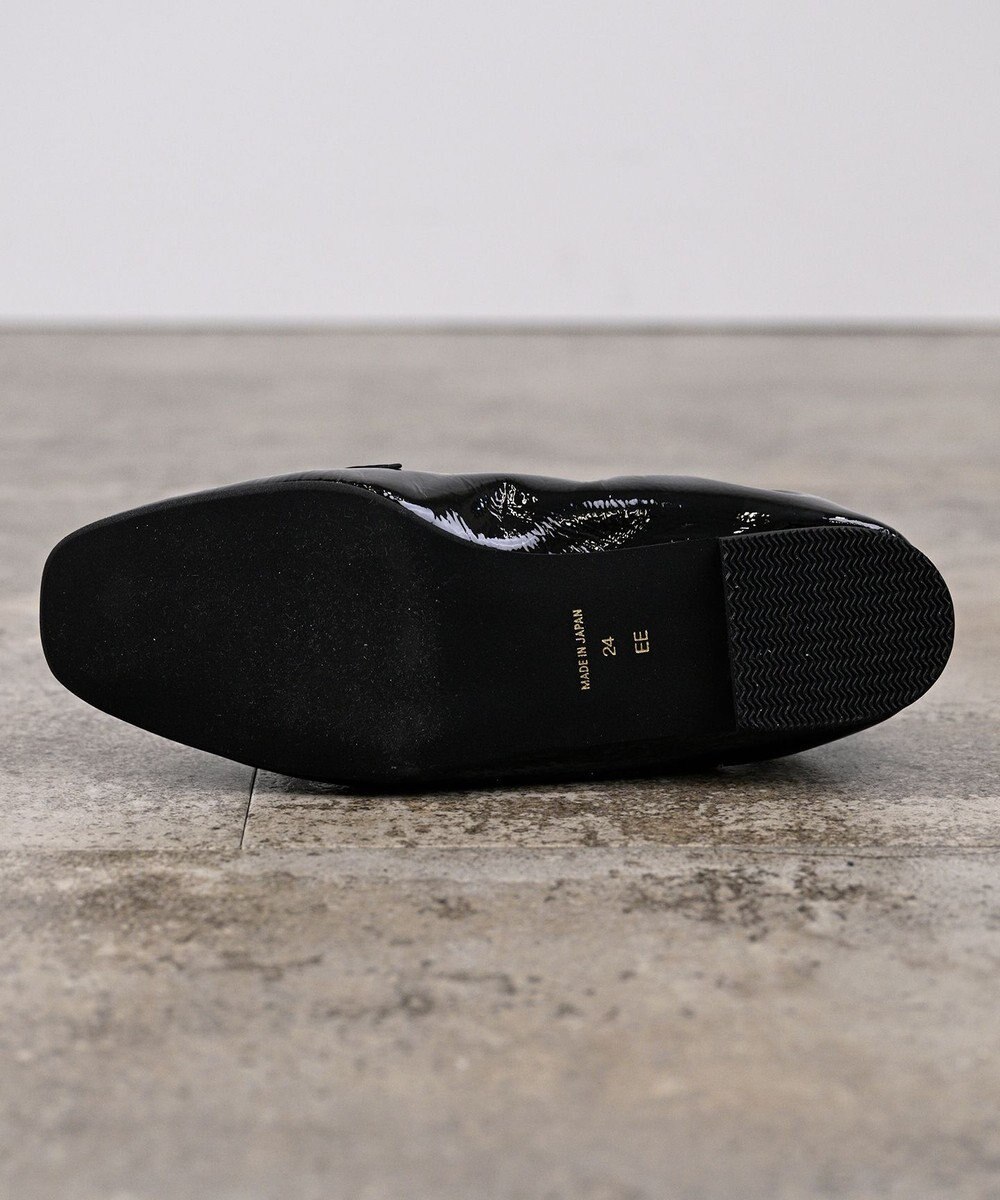 nouvelleRobe Oū 【本革・高反発】Square スクエアトゥ パール付きモカシン 