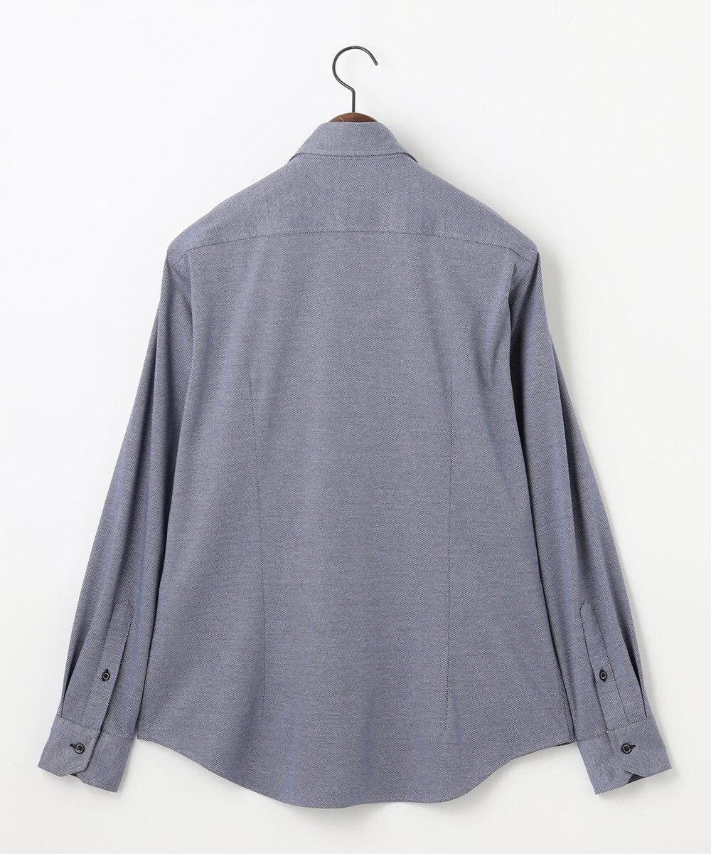 JOSEPH ABBOUD 【ジャージーシャツで快適な着心地】コンパクトジャージー バーズアイ シャツ 