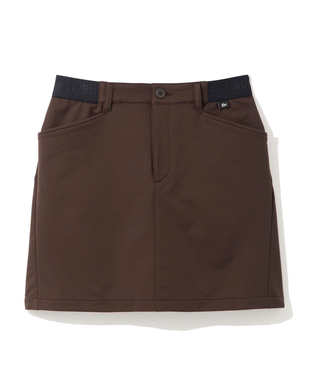 ZERO HALLIBURTON 【防透け加工】アンチシースルースカート 82751 洗濯可能 撥水 ストレッチ素材 ゴルフ ZHG-W11b 