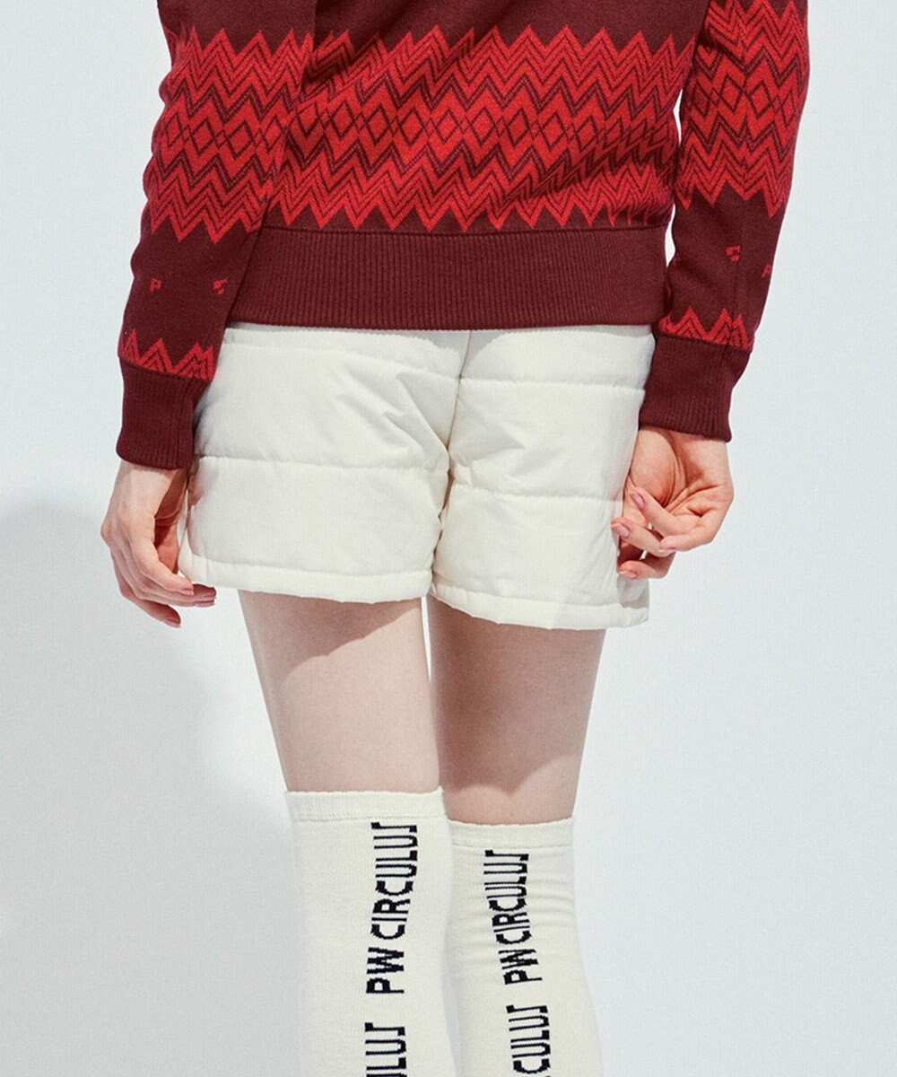 PW CIRCULUS 【中綿/防寒】【WOMEN】キルティングショートパンツ 